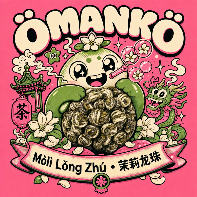 The design — Mòlì Lǒng Zhú