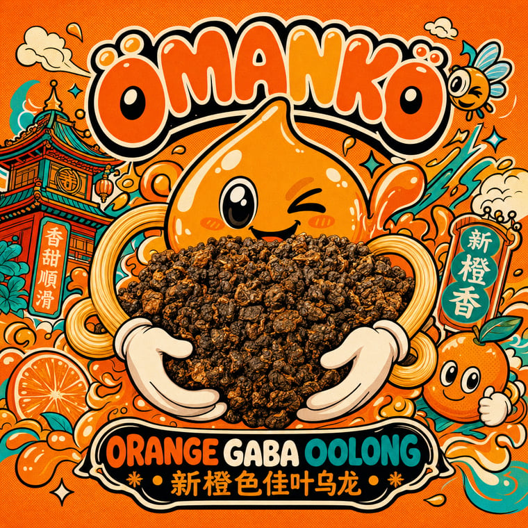 The design — Amber GABA Oolong