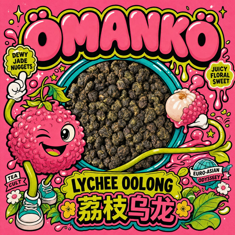 The design — Lychee Oolong